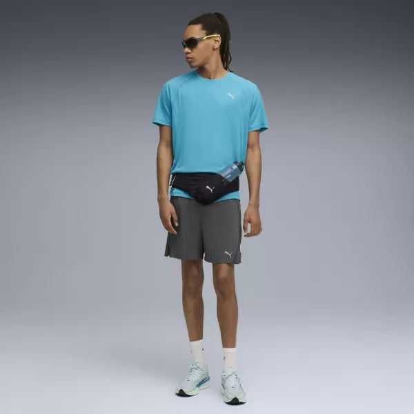  Tričko PUMA M RUN VELOCITY TEE (POLY) 52660018 MODRÝ 