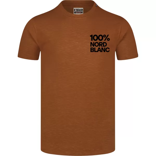  Tričko NORDBLANC CERTAINTY NBSMT8165 HNEDÝ 