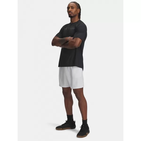  Pánske šortky UNDER ARMOUR UA TECH WOVEN WORDMARK SHORT 1383356-023 SIVÁ 