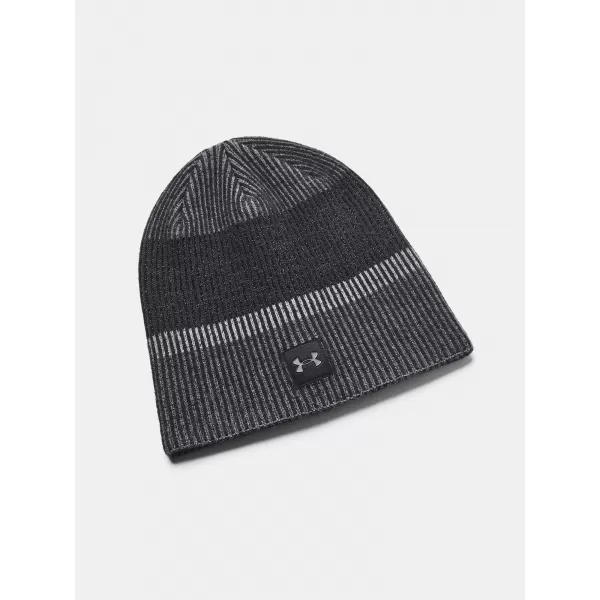  Čiapka UNDER ARMOUR LAUNCH REFLECTIVE BEANIE 1386648-001 ČIERNA 