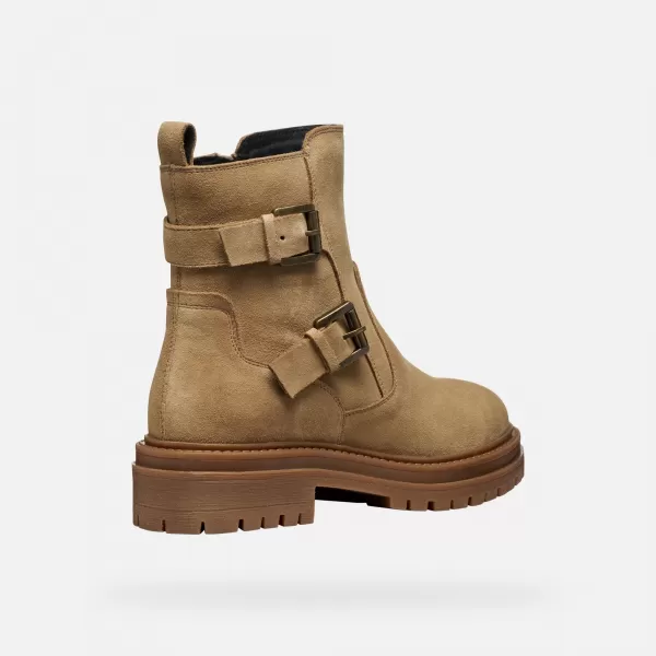  Dámske topánky GEOX IRIDEA G009283 BÉŽOVÁ 
