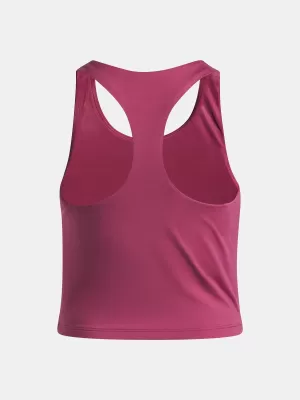 Dievčenské tielko UNDER ARMOUR UA MOTION BRANDED TANK 6006029-659 ČERVENÁ