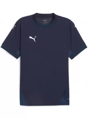 Mužský dres PUMA TEAMFINAL JERSEY 70573706 PUMA NAVY/BIELA/PERZSKÁ MODRÁ