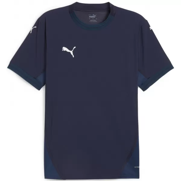  Mužský dres PUMA TEAMFINAL JERSEY 70573706 PUMA NAVY/BIELA/PERZSKÁ MODRÁ 