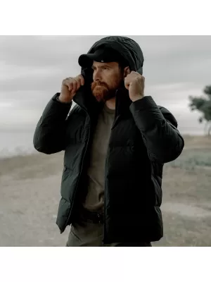 Bunda PENTAGON OMEGA DOWN JACKET K08052 HNEDÁ ŠEDÁ
