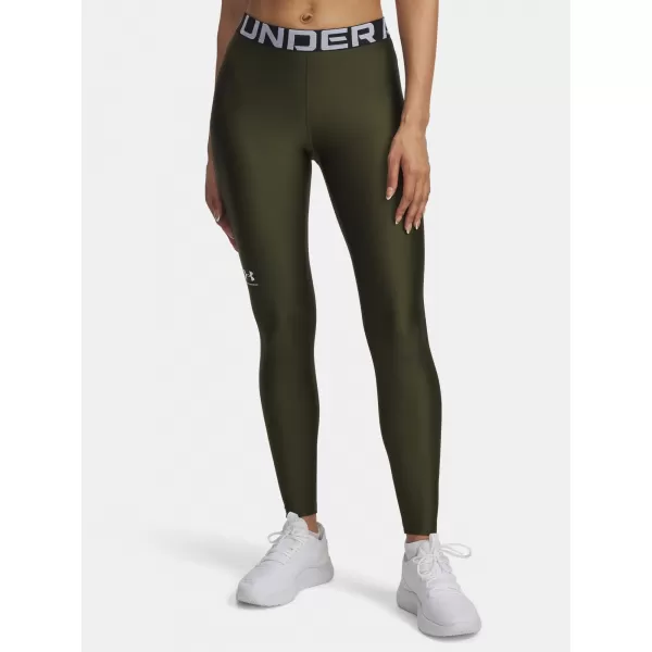  Dámske legíny UNDER ARMOUR UA HG LEGGING 1383559-308 ZELENÁ 