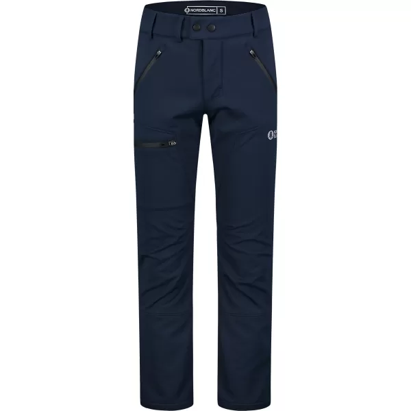  Pánske softshellové nohavice NORDBLANC THORN NBFPM8266 MODRÁ 