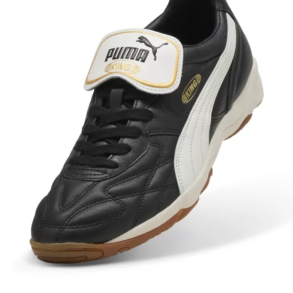  Topánky PUMA KING INDOOR 40168301 PUMA ČIERNA/TEPLÁ BIELA 