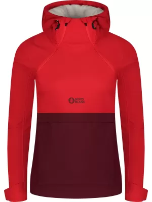 Dámska softshell Anorac NORDBLANC NBWSL8275 ČERVENÝ