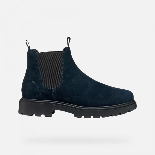  Pánske topánky GEOX SPHERICA EC7 G011182 TMAVO MODRÁ 