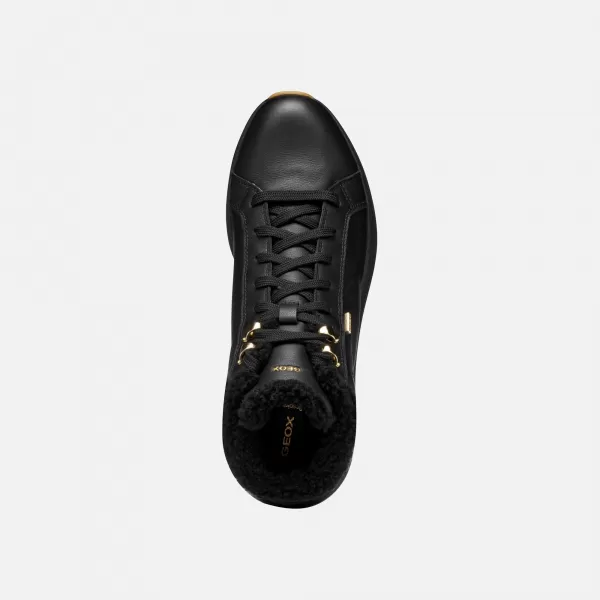  Dámske tenisky GEOX SPHERICA ACTIF X2 G009708 ČIERNA 