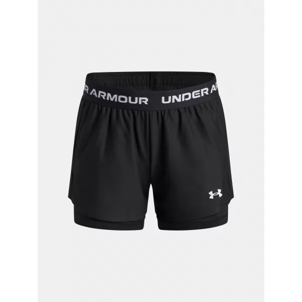  Dievčenské šortky UNDER ARMOUR UA TECH PLAY UP 2N1 SHORT 6004985-005 ČIERNA 