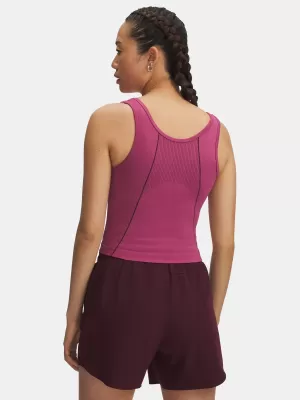 Dámske tielko UNDER ARMOUR UA VANISH SEAMLESS TANK ČERVENÁ