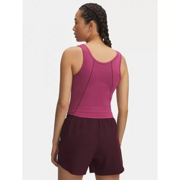  Dámske tielko UNDER ARMOUR UA VANISH SEAMLESS TANK ČERVENÁ 