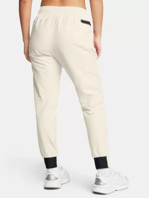 Dámske tepláky UNDER ARMOUR UA UNSTOPPABLE JOGGER 1376926-110 BIELA