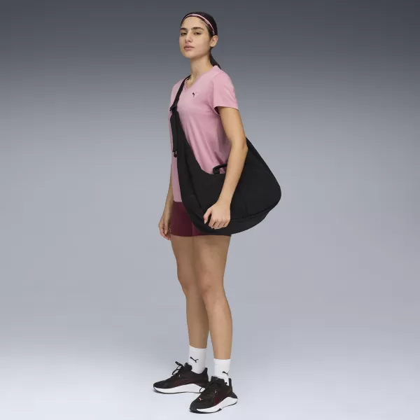  Tričko PUMA W TAD ESSENTIAL VNECK TEE 52589065 VYSTAVENÁ RUŽOVÁ 