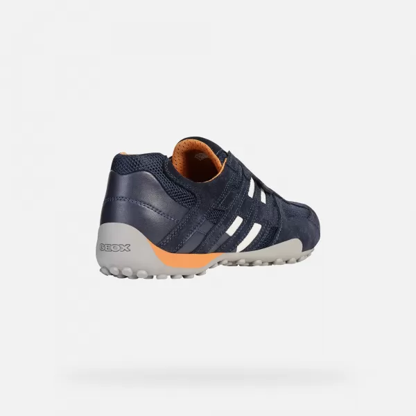  Pánske tenisky GEOX SNAKE G002632 TMAVO MODRÁ 