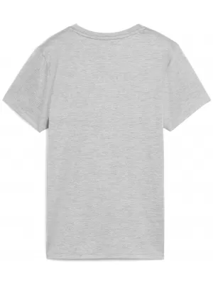 Tričko PUMA W TAD ESSENTIAL HEATHER LOGO TEE 52589304 SVETLOŠEDÝ VRES