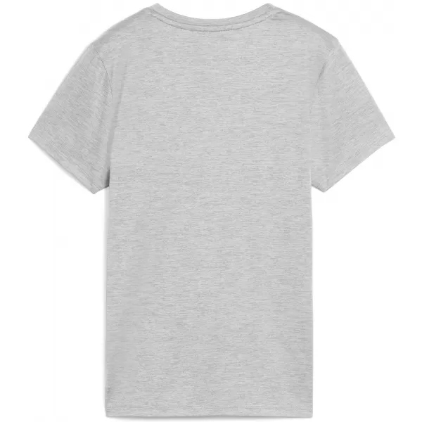  Tričko PUMA W TAD ESSENTIAL HEATHER LOGO TEE 52589304 SVETLOŠEDÝ VRES 