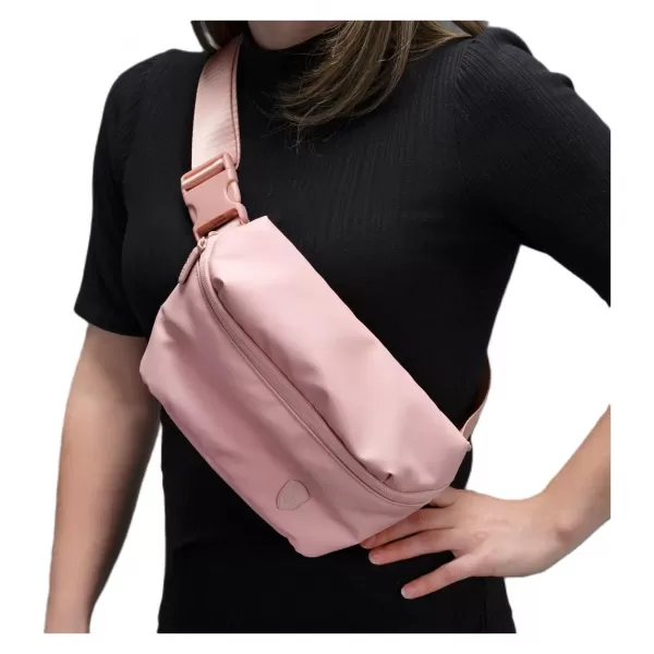  obličky HEYS PUFFER MINI WAIST BAG RUŽA 