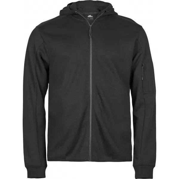  Pánska bunda TEE JAYS | TJ 5706 BLACK 