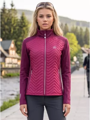 Dámska hybridná bunda ALTISPORT GAIL BORDOVÁ