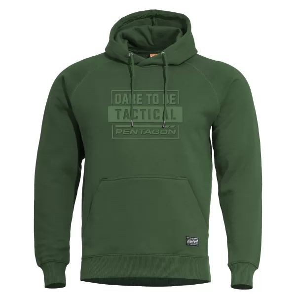  Mikina PENTAGON PHAETON HOOD SWEATER K09021-DT 83 SKOKAN ZELENÝ 