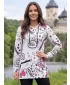 Dámska mikina ALTISPORT GITA BIELA