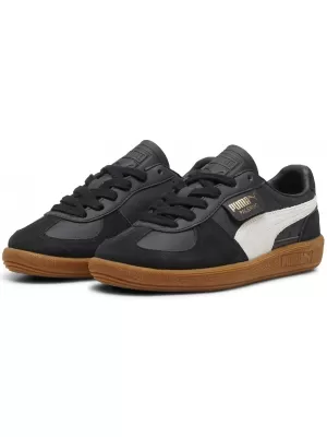 Detská obuv PUMA PALERMO LTH JR 39727503 PUMA ČIERNA/PERIE ŠEDÁ/ĎASNÁ