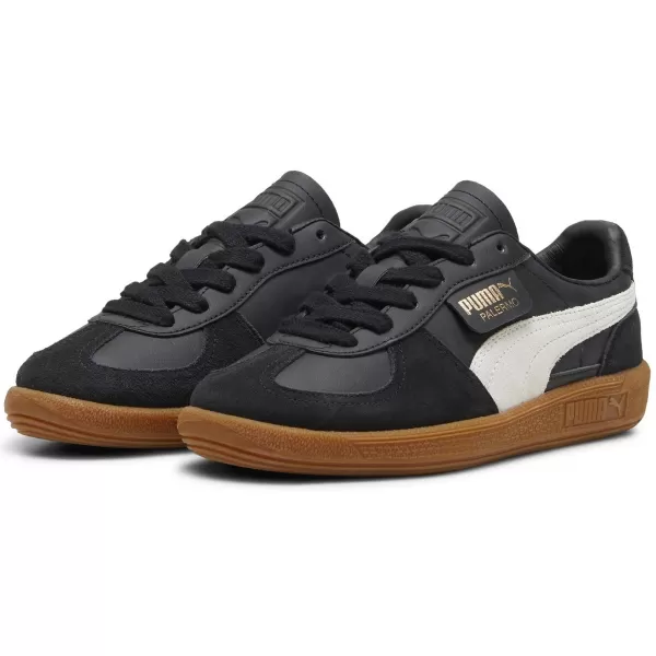  Detská obuv PUMA PALERMO LTH JR 39727503 PUMA ČIERNA/PERIE ŠEDÁ/ĎASNÁ 