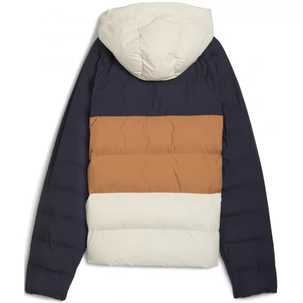  Detská bunda PUMA SYNTHETIC HOODED PUFFER JACKET 68840416 NOVÉ NÁMORNÍCTVO 