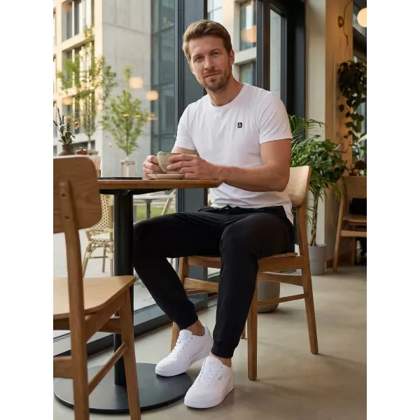  Pánske nohavice ALTISPORT ATS JOGGER CLASSIC - FIT ČIERNA 
