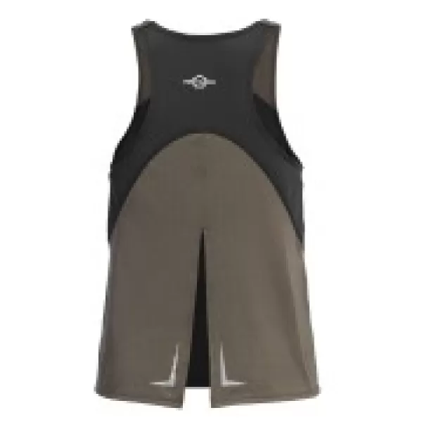  Dámske tričko PENTAGON ARIA WOMENS TANK TOP OFF K09046 HNEDÁ ŠEDÁ/ZMES 