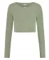 Dámske tričko URBAN CLASSICS TB7807 ZELENÁ MATCHA
