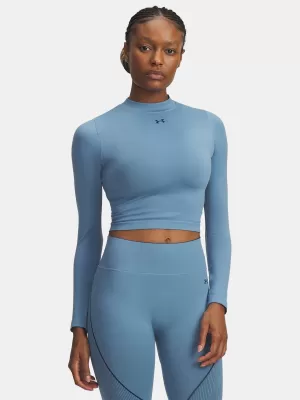 Dámske tričko UNDER ARMOUR UA VANISH SEAMLESS LS 6000645-418 MODRÁ