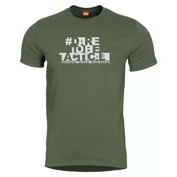  tričko PENTAGON AGERON HASHTAG K09012 OLIVOVO ZELENÁ 