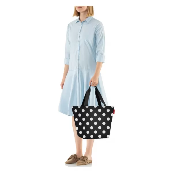 Kabelka REISENTHEL SHOPPER M BODKY BIELE 