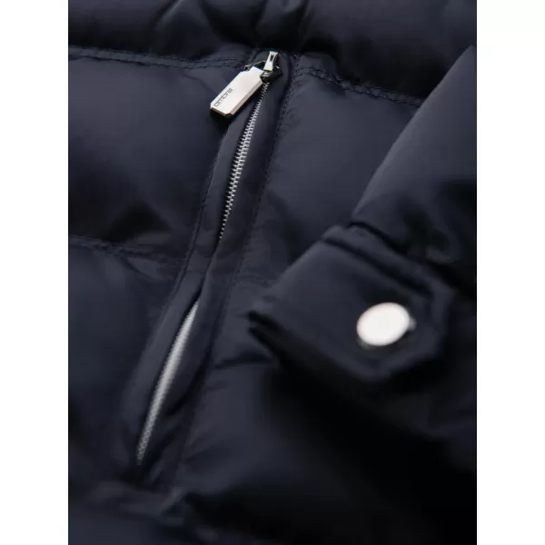  Pánska bunda OMBRE OM-JALP-0218 TMAVO MODRÁ 