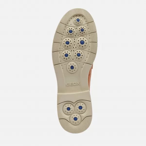  Dámske mokasíny GEOX SPHERICA EC1 G000459 HNEDÁ 