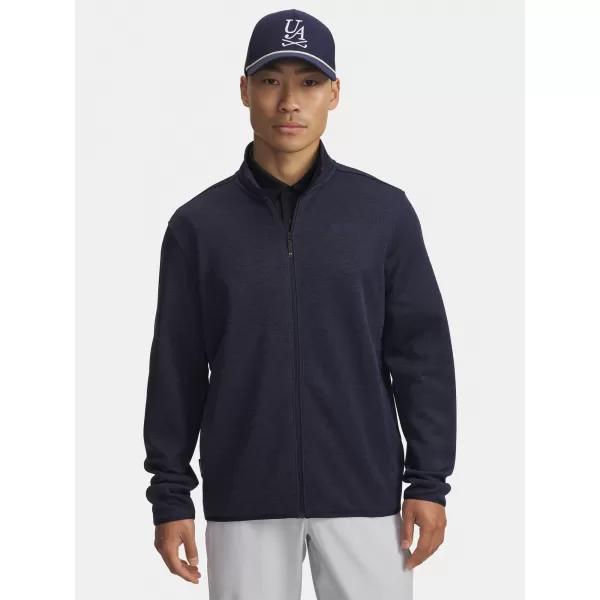  Pánska mikina UNDER ARMOUR UA DRIVE SWEATERFLEECE FZ 6005672-410 MODRÁ 