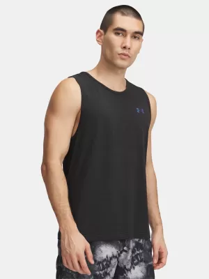 Pánske tielko UNDER ARMOUR VANISH ELITE SEAMLESS TANK 1382800-001 ČIERNA