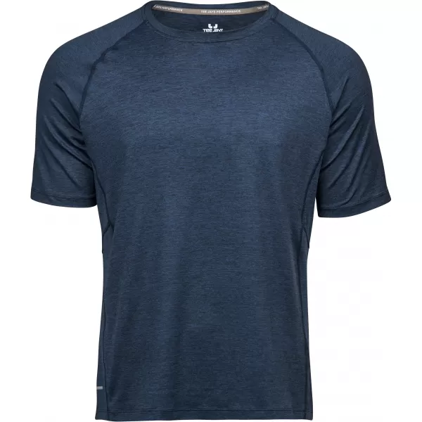 Pánske tričko TEE JAYS | TJ 7020 NAVY MELANGE 