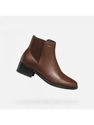 Dámske topánky GEOX CAMEXIA NP ABX G009579 HNEDÁ