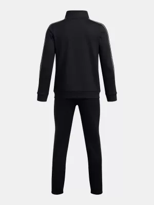 Súprava pre chlapcov UNDER ARMOUR UA B ICON KNIT TRACKSUIT 1390295-001 ČIERNA