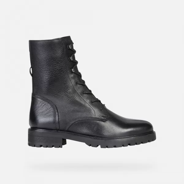 Dámske topánky GEOX HOARA G004709 ČIERNA 