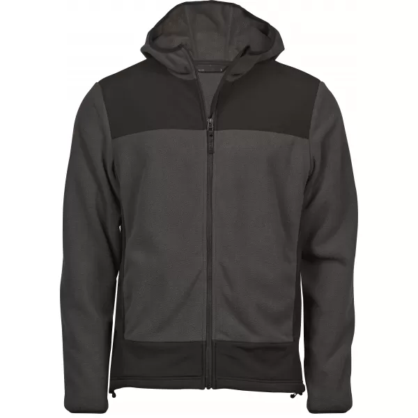  Pánska bunda TEE JAYS | TJ 9124 ASPHALT/BLACK 