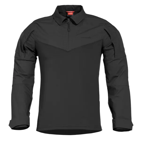  Pánske tričko s dlhým rukávom PENTAGON RANGER SHIRT K02013 ČIERNA 