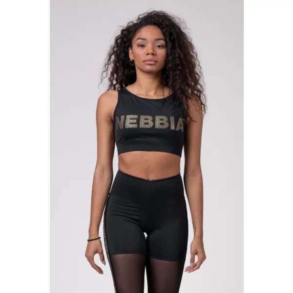  Gold Mesh mini top 830 BLACK Nebbia 