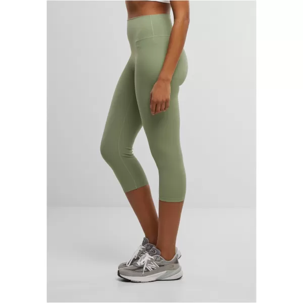  Dámske nohavice URBAN CLASSICS TB7808 ZELENÁ MATCHA 