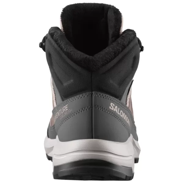  Dámske topánky SALOMON X-ADVENTURE COLDRUSH WATERPROOF W ETHEREA/ŽELEZNÁ/MAHAGÓNOVÁ RUŽA 